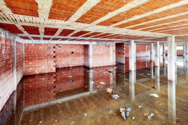 Basement Water Cleanup in Conroe
